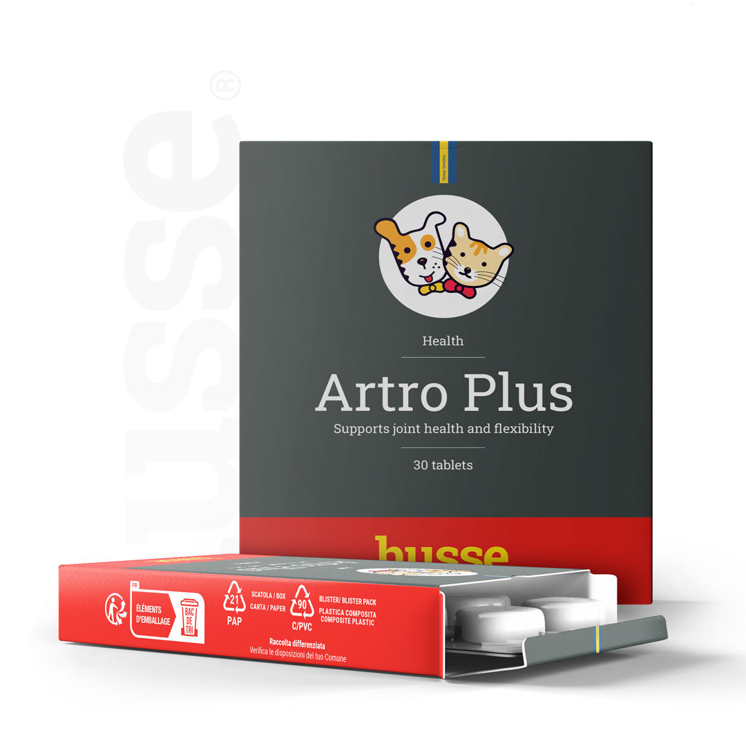 Artro Plus, Helps support joint functions & mobility in dogs & cats 30 tablets